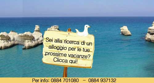 Affitti stagionali  e di vacanza in Puglia 