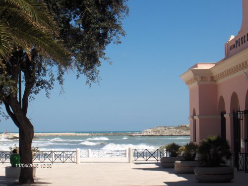 Scorcio di Marina Piccola a Vieste