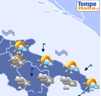 Il clima e le previsioni meteo in Puglia